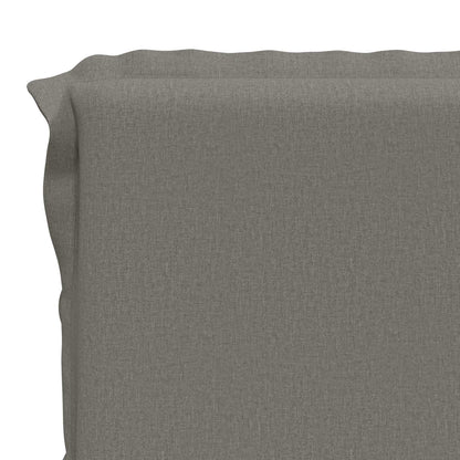 High Back Chair Cushion GEMERT 6 pcs 100% Polyester Grey