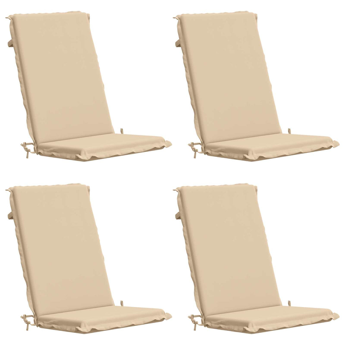 4-Piece High Back Bhair Cushions GEMERT 4 pcs 100% Polyester