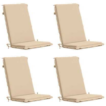 4-Piece High Back Bhair Cushions GEMERT 4 pcs 100% Polyester