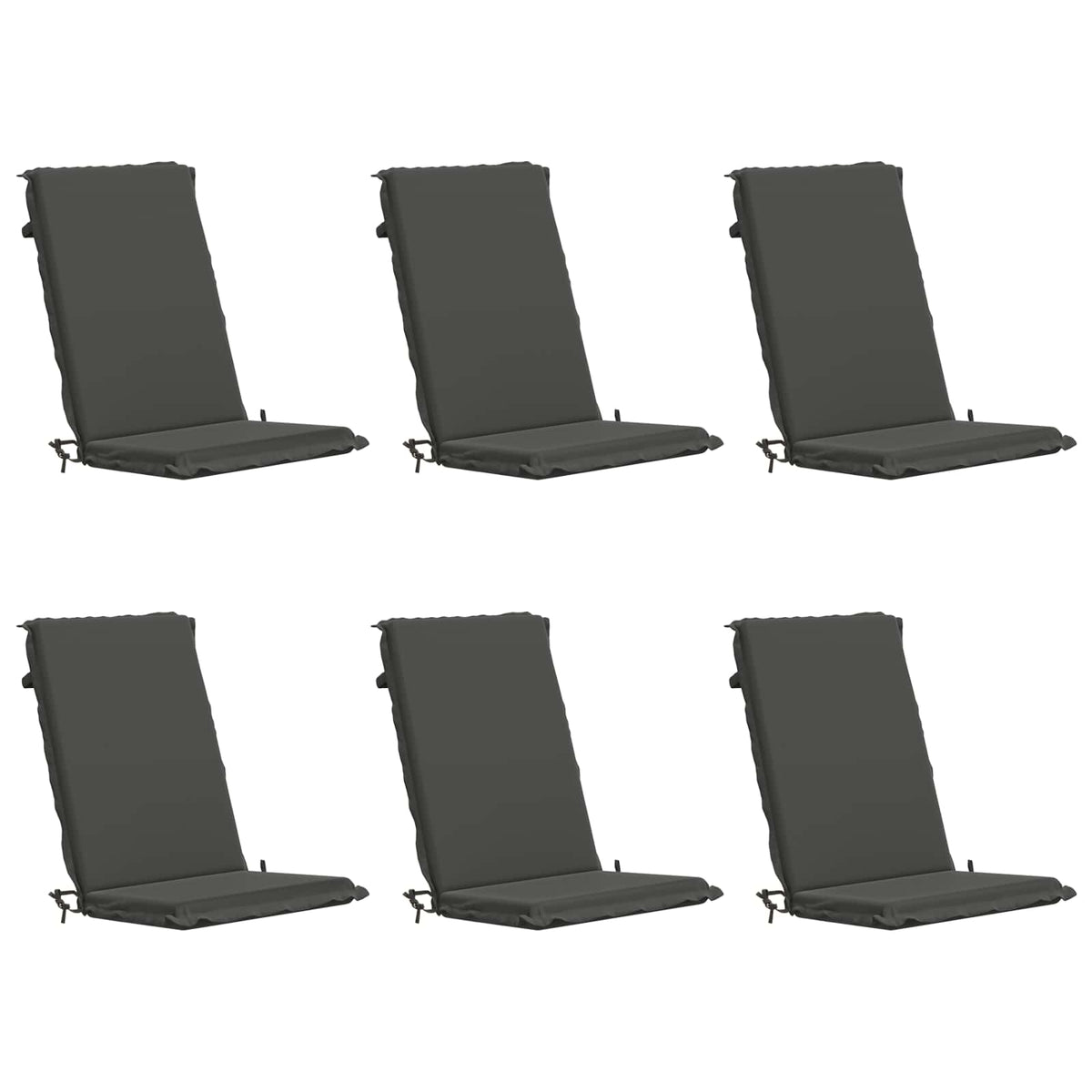 6-Piece High Back Bhair Cushions GEMERT 6 pcs 100% Polyester