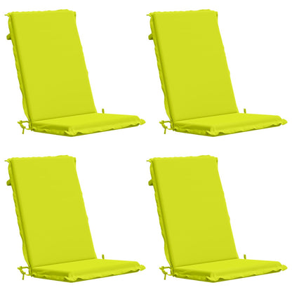 High Back Chair Cushion GEMERT 4 pcs 100% Polyester
