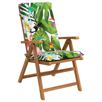 High Back Chair Cushion GEMERT 4 pcs 100% Polyester Multicolour