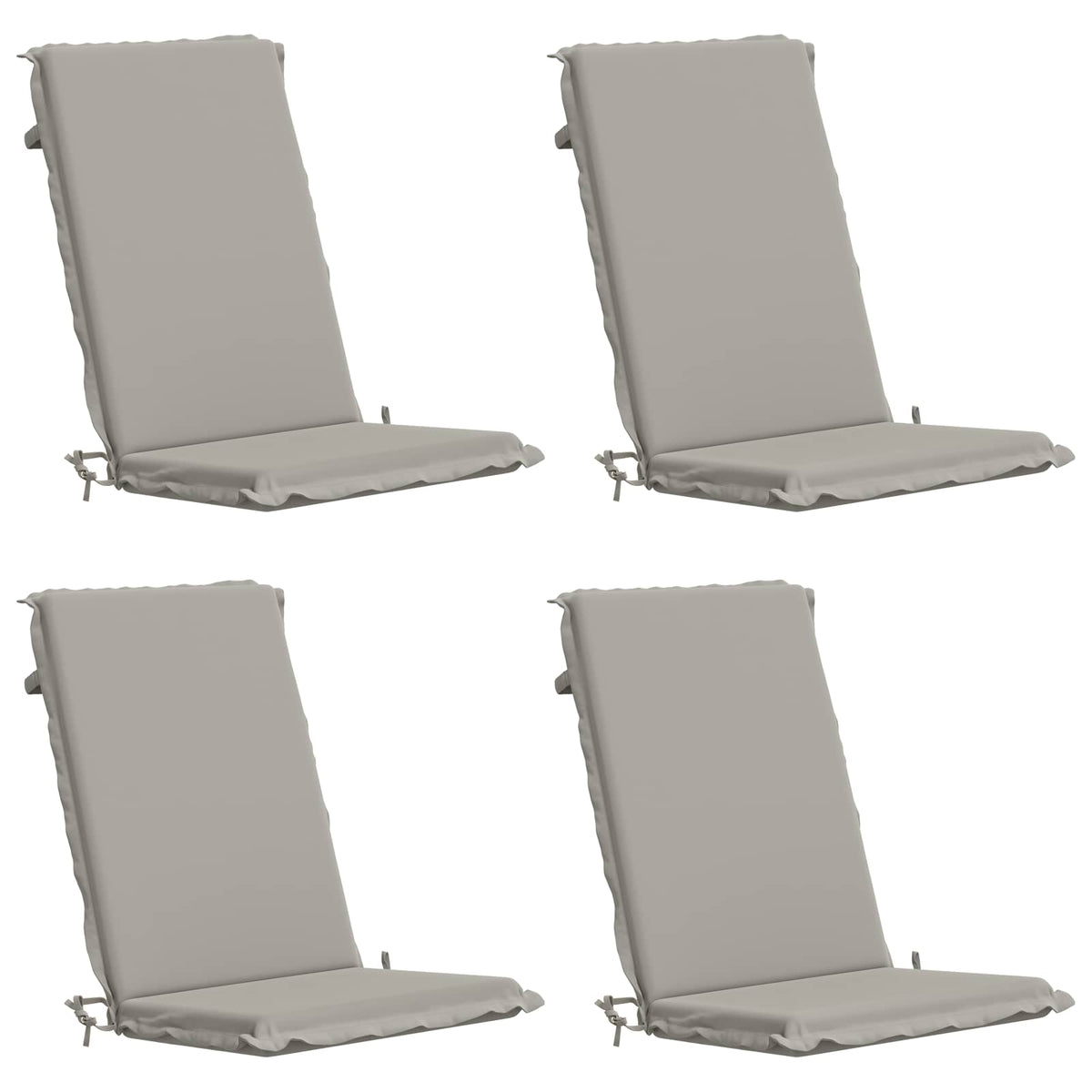 4-Piece High Back Bhair Cushions GEMERT 4 pcs 100% Polyester