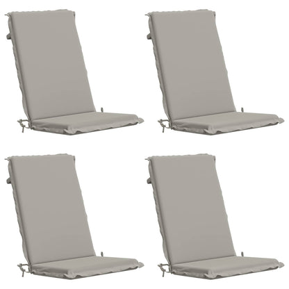 4-Piece High Back Bhair Cushions GEMERT 4 pcs 100% Polyester