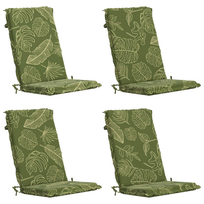 4-Piece High Back Bhair Cushions GEMERT 4 pcs 100% Polyester