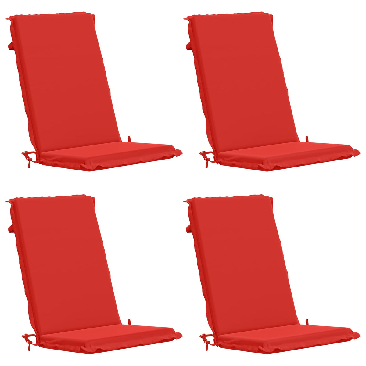 4-Piece High Back Bhair Cushions GEMERT 4 pcs 100% Polyester