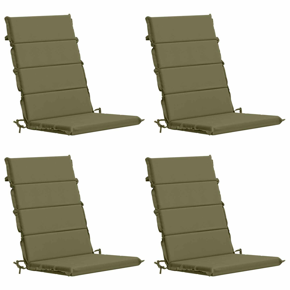 4-Piece High Back Bhair Cushions GEMERT 100% Polyester