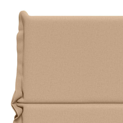 High Back Chair Cushion GEMERT 4 pcs 100% Polyester Sand