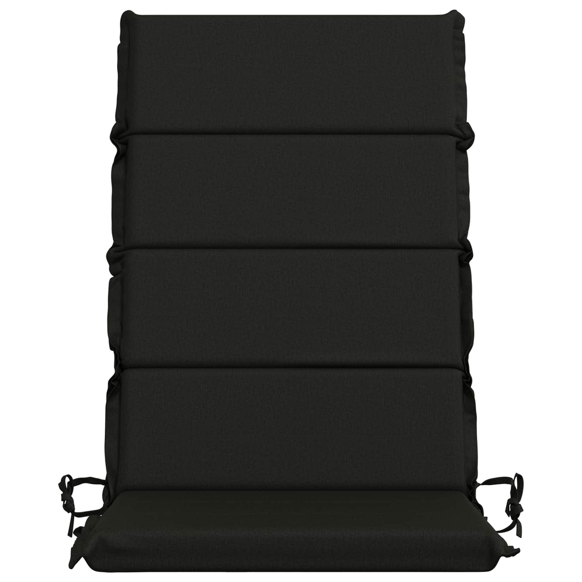 6-Piece High Back Bhair Cushions GEMERT 100% Polyester Black