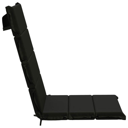 6-Piece High Back Bhair Cushions GEMERT 100% Polyester Black
