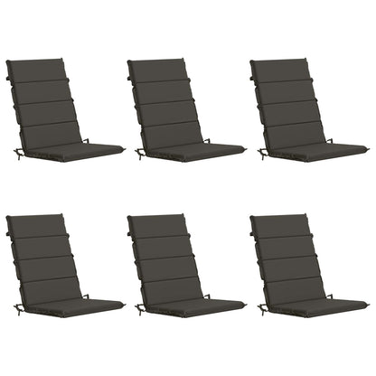 6-Piece High Back Bhair Cushions GEMERT 100% Polyester