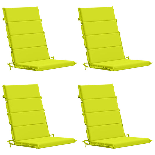 High Back Chair Cushion GEMERT 4 pcs 100% Polyester