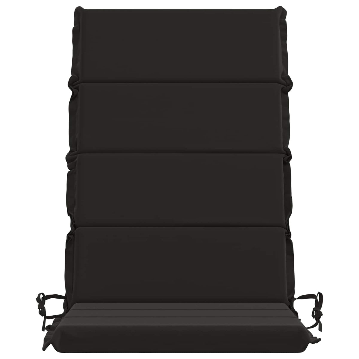 6-Piece High Back Bhair Cushions GEMERT 100% Polyester Black