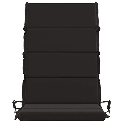 6-Piece High Back Bhair Cushions GEMERT 100% Polyester Black