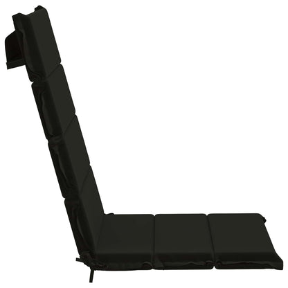 6-Piece High Back Bhair Cushions GEMERT 100% Polyester Black