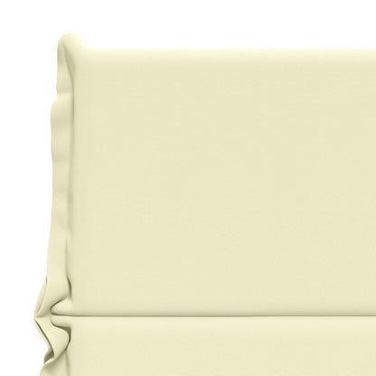 High Back Chair Cushion GEMERT 4 pcs 100% Polyester Cream