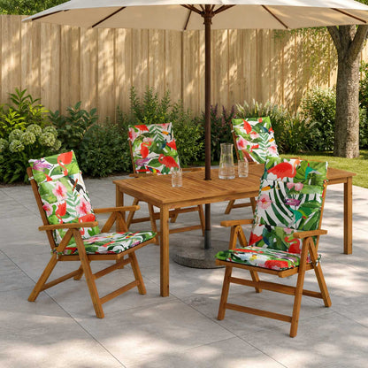 4-Piece High Back Bhair Cushions GEMERT 100% Polyester