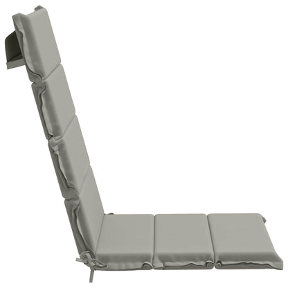 4-Piece High Back Bhair Cushions GEMERT 100% Polyester Grey