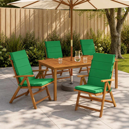 6-Piece High Back Bhair Cushions GEMERT 100% Polyester Green
