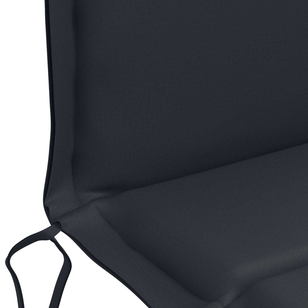 Low Back Chair Cushion GEMERT 6 pcs 100% Polyester Dark Blue