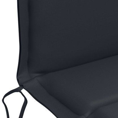 Low Back Chair Cushion GEMERT 6 pcs 100% Polyester Dark Blue
