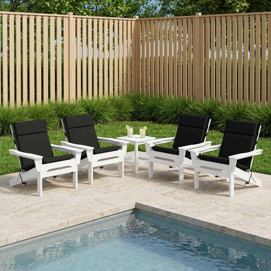6-Piece High Back Chair Cushions GEMERT 6 pcs 100% Polyester
