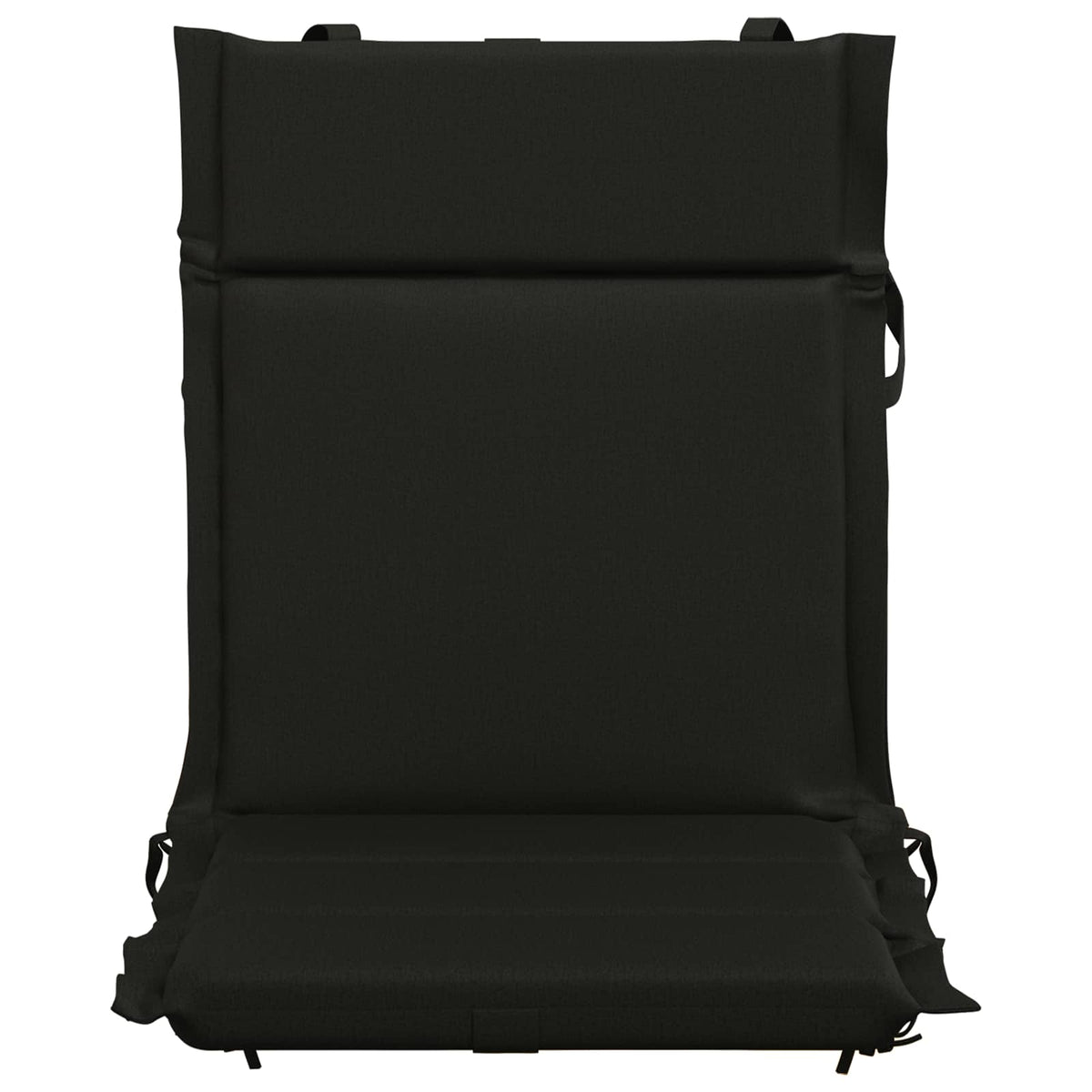 Low Back Chair Cushion GEMERT 6 pcs 100% Polyester Black