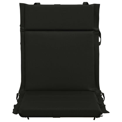 Low Back Chair Cushion GEMERT 6 pcs 100% Polyester Black