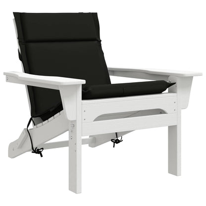 Low Back Chair Cushion GEMERT 6 pcs 100% Polyester Black