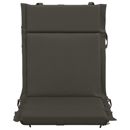 Low Back Chair Cushion GEMERT 6 pcs 100% Polyester Anthracite