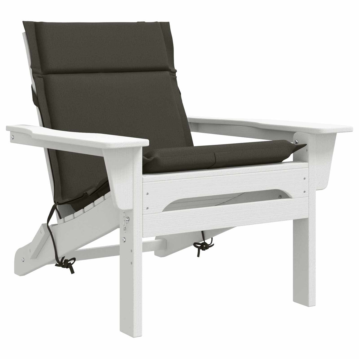 Low Back Chair Cushion GEMERT 6 pcs 100% Polyester Anthracite