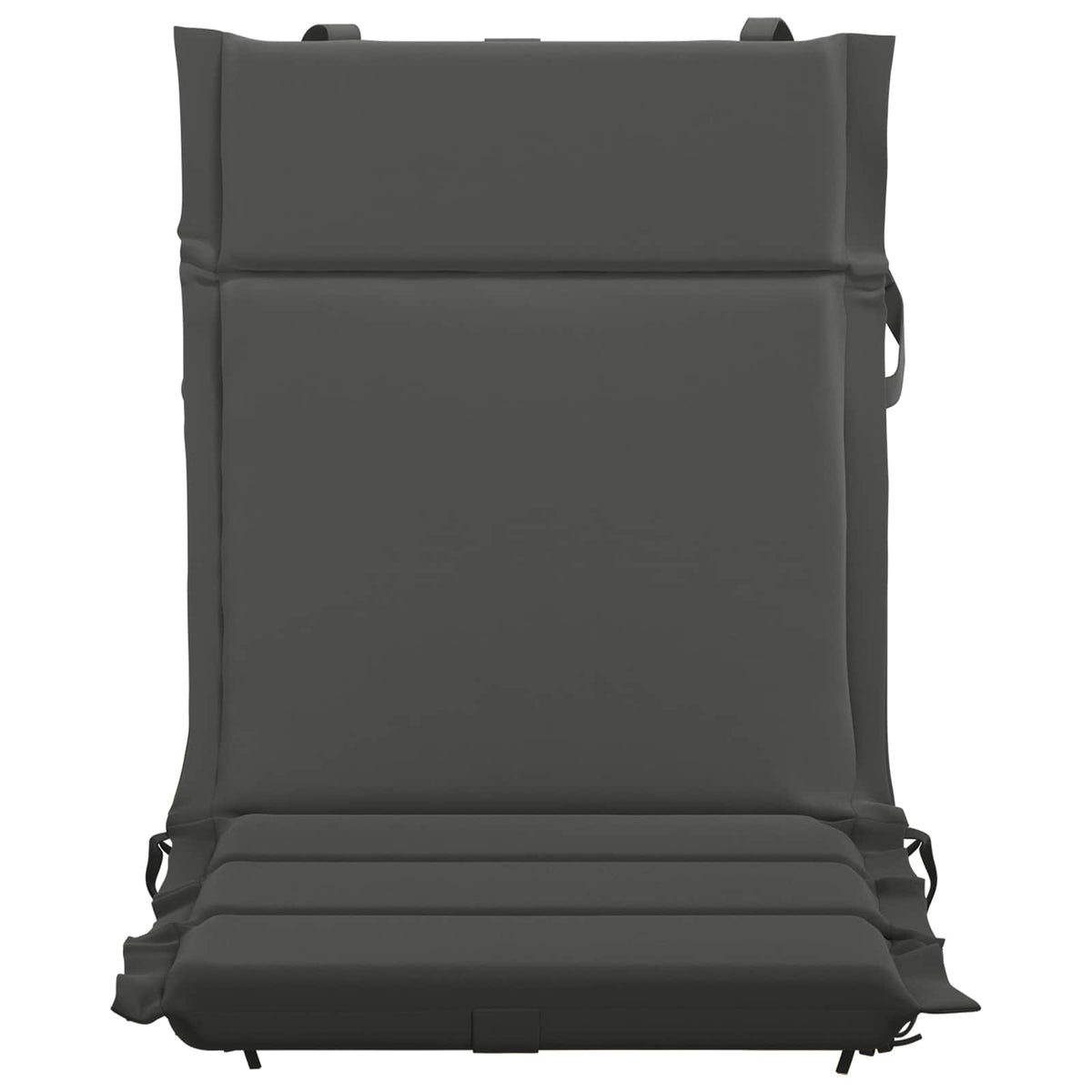 Low Back Chair Cushion GEMERT 6 pcs 100% Polyester Anthracite