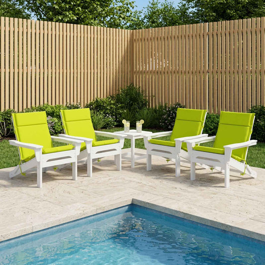 6-Piece High Back Chair Cushions GEMERT 6 pcs 100% Polyester