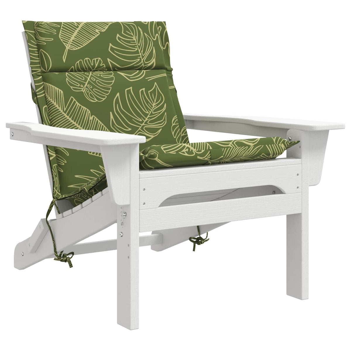 Low Back Chair Cushion GEMERT 6 pcs 100% Polyester Leaf Design