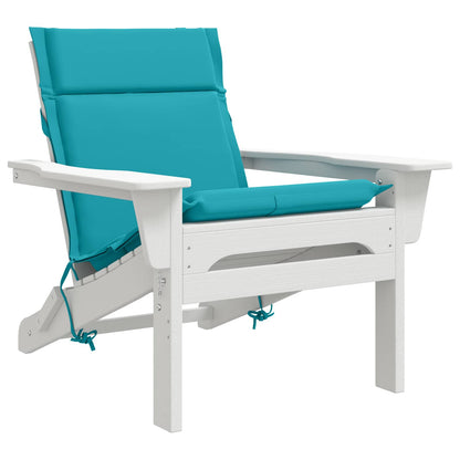 Low Back Chair Cushion GEMERT 6 pcs 100% Polyester Turquoise