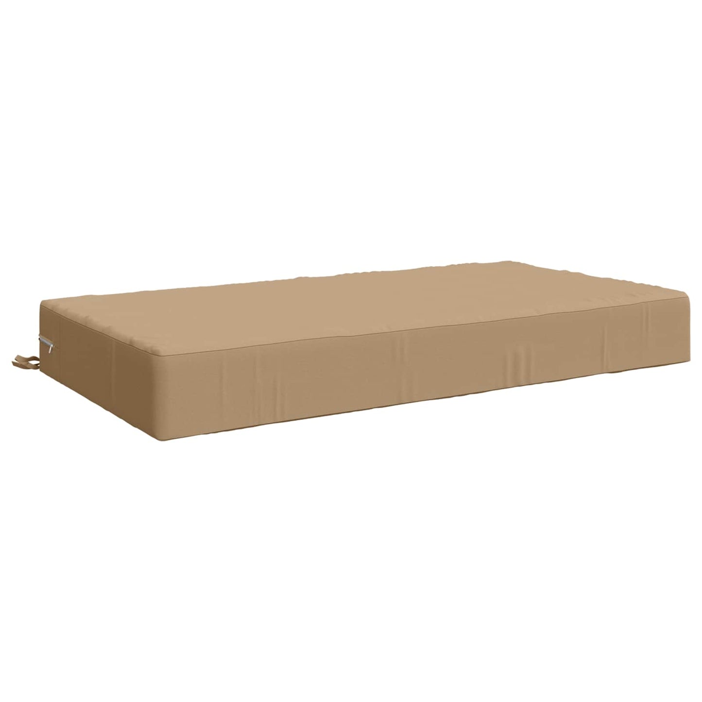 Seat Cushion SOEST 100% Polyester Sand 120 x 60 x 15 cm