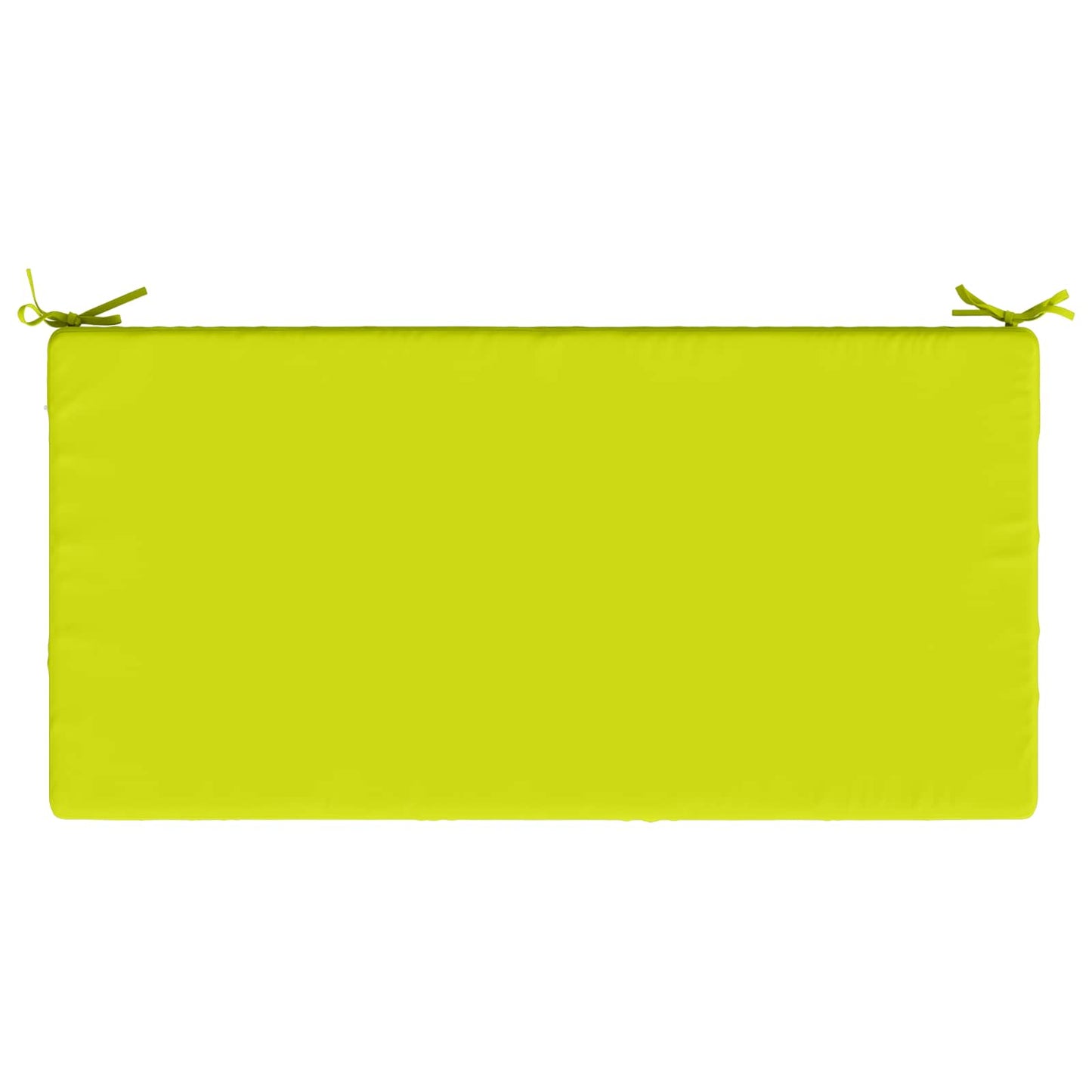 Seat Cushion SOEST 100% Polyester Bright green 120 x 60 x 15 cm