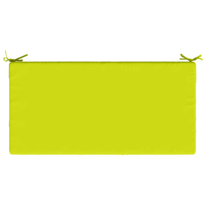 Seat Cushion SOEST 100% Polyester Bright green 120 x 60 x 15 cm