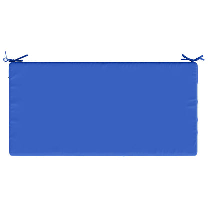 Seat Cushion SOEST 100% Polyester Royal blue 120 x 60 x 15 cm
