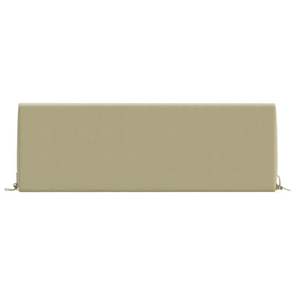 Back cushion SOEST 100% Polyester Light green 120 x 20 x 40 cm