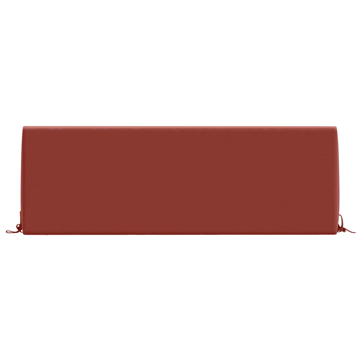 Back cushion SOEST 100% Polyester Red 120 x 20 x 40 cm
