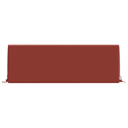 Back cushion SOEST 100% Polyester Red 120 x 20 x 40 cm
