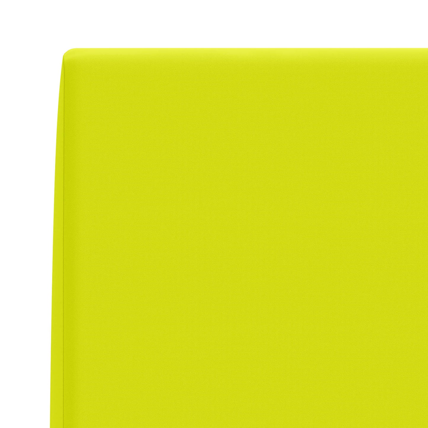 Back cushion SOEST 100% Polyester Bright green 120 x 20 x 40 cm