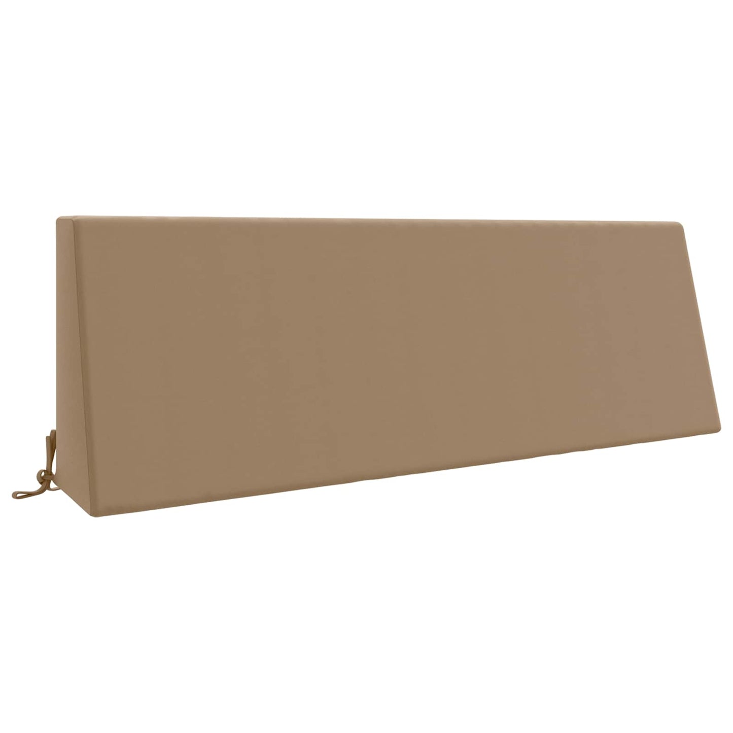 Back cushion SOEST 100% Polyester Taupe 120 x 20 x 40 cm