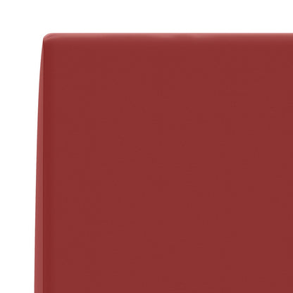Back cushion SOEST 100% Polyester Wine red 120 x 20 x 40 cm