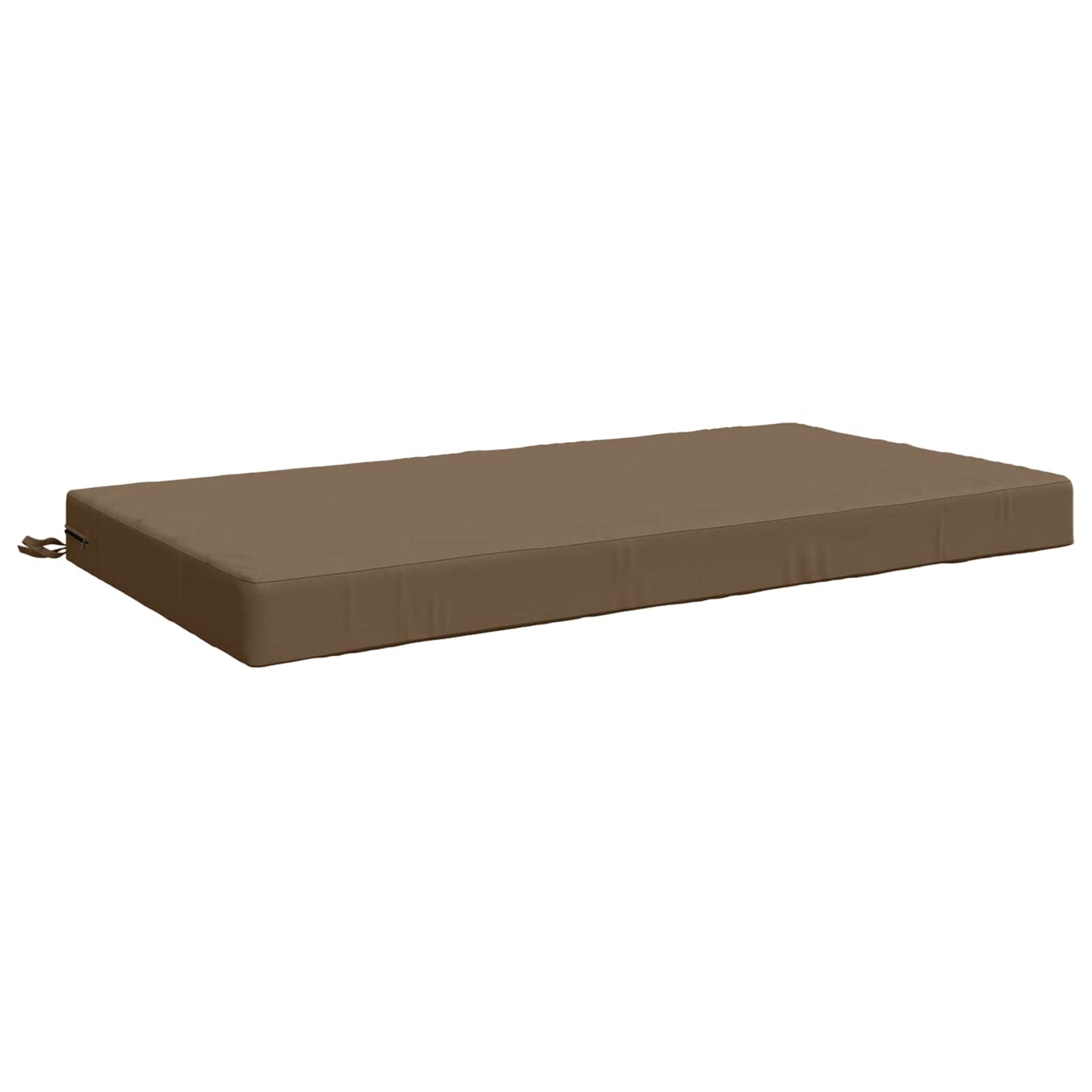 Seat Cushion SOEST 100% Polyester Taupe 120 x 80 x 10 cm