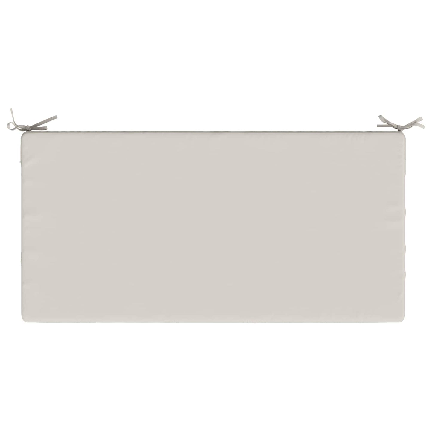 Seat Cushion SOEST 100% Polyester White 120 x 80 x 10 cm