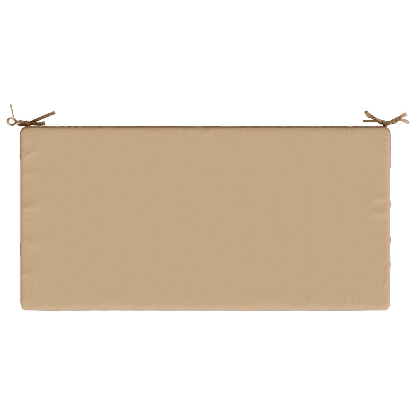 Seat Cushion SOEST 100% Polyester Sand 120 x 80 x 10 cm