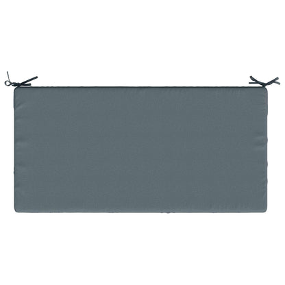 Seat Cushion SOEST 100% Polyester Blue 120 x 80 x 10 cm