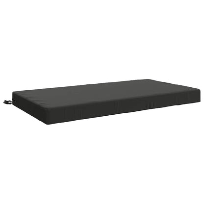 Seat Cushion SOEST 100% Polyester Anthracite 120 x 80 x 10 cm